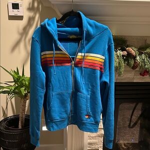 Aviator Nation Vibrant Blue Hoodie